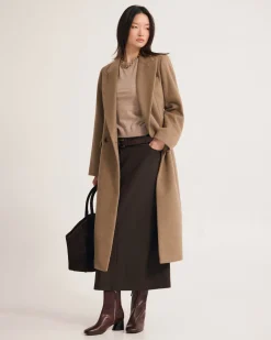 Saskia Double Breasted Wool Rich Coat