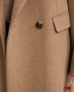 Saskia Double Breasted Wool Rich Coat