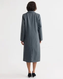 Saskia Double Breasted Wool Rich Coat