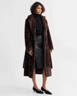 Saskia Faux Fur Coat