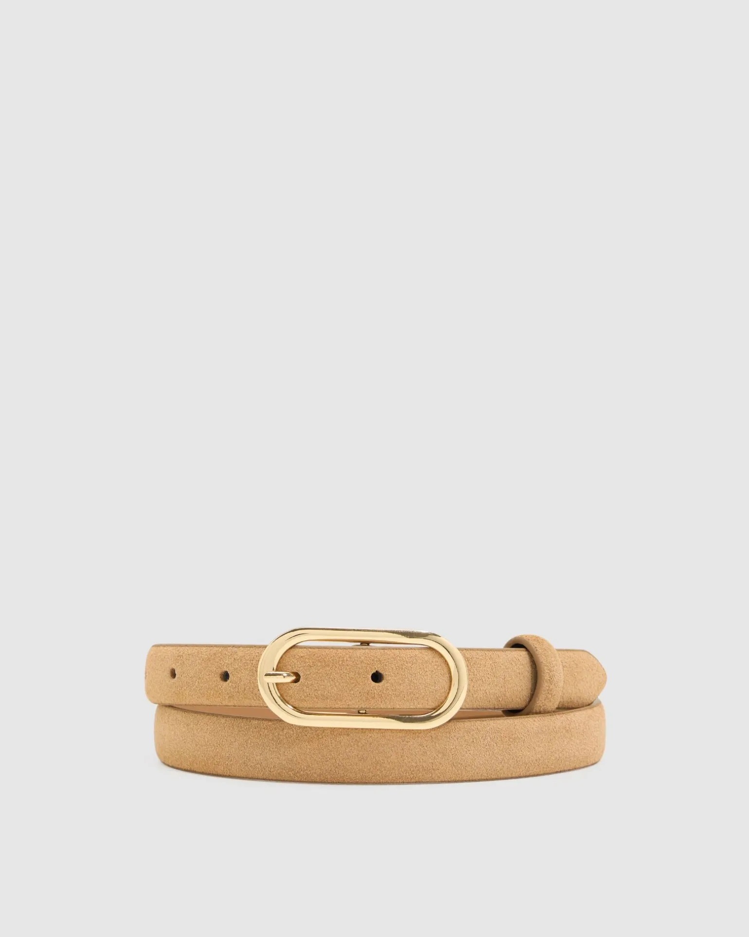 Sierra Leather Skinny Belt