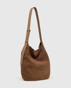 Simone Suede Hobo