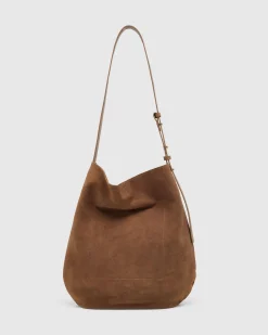 Simone Suede Hobo
