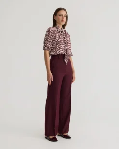 Simone Tie Neck Shirt