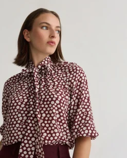 Simone Tie Neck Shirt