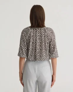 Simone Tie Neck Shirt