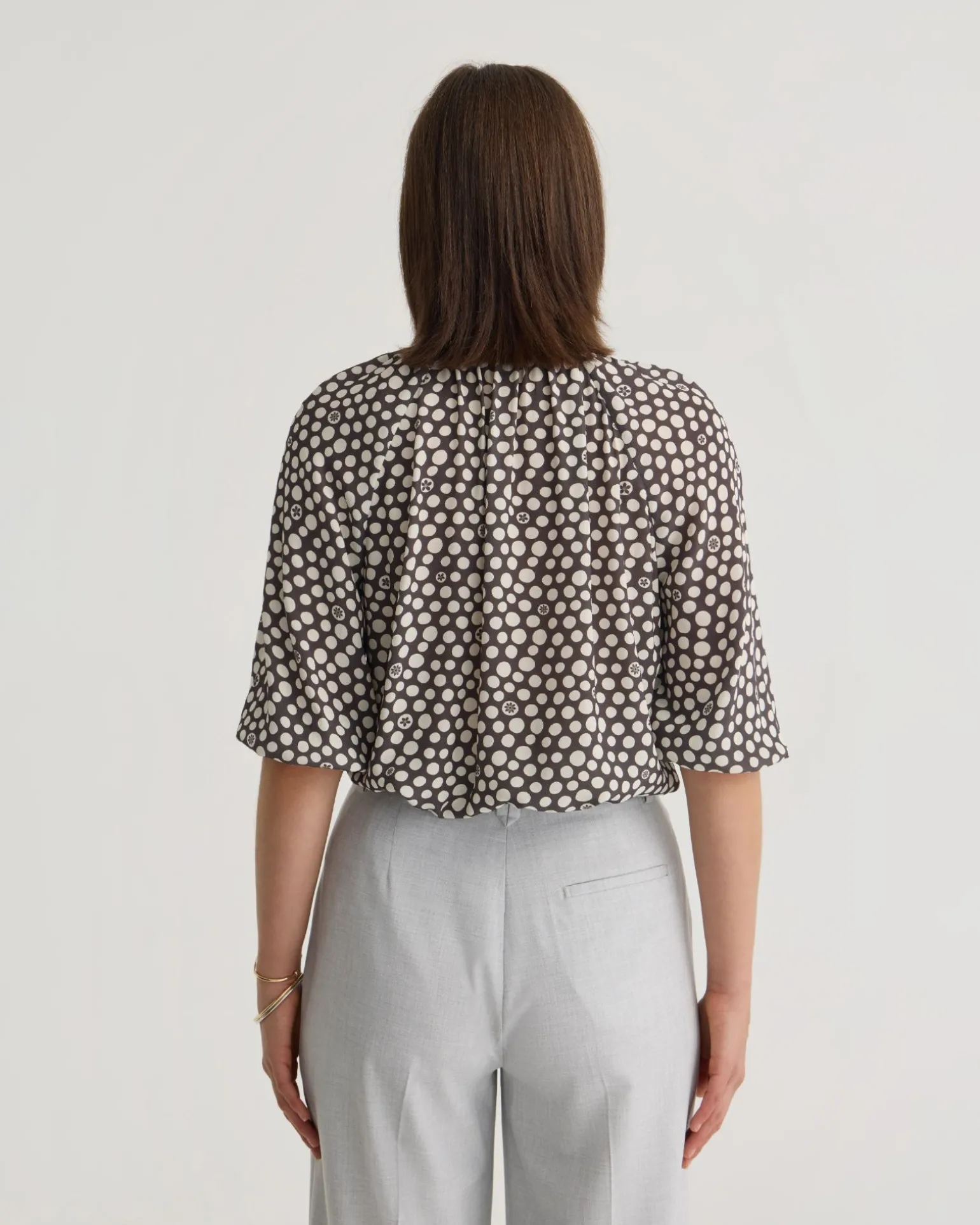 Simone Tie Neck Shirt