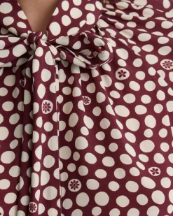 Simone Tie Neck Shirt