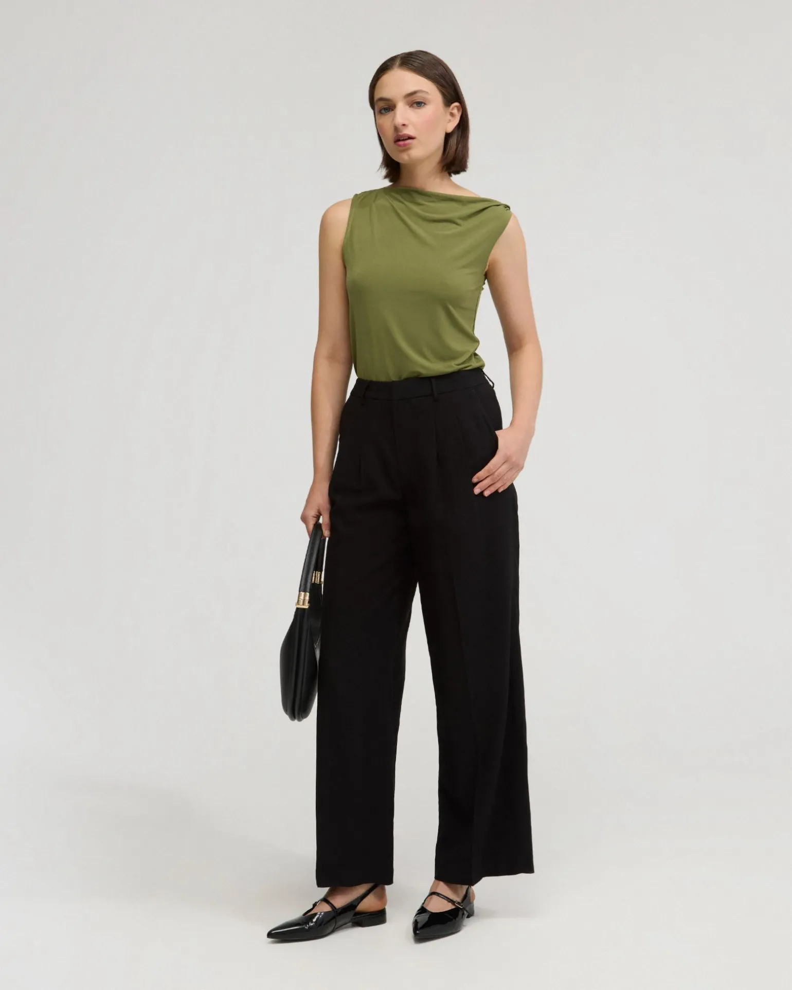 Sonia Pleat Front Pants