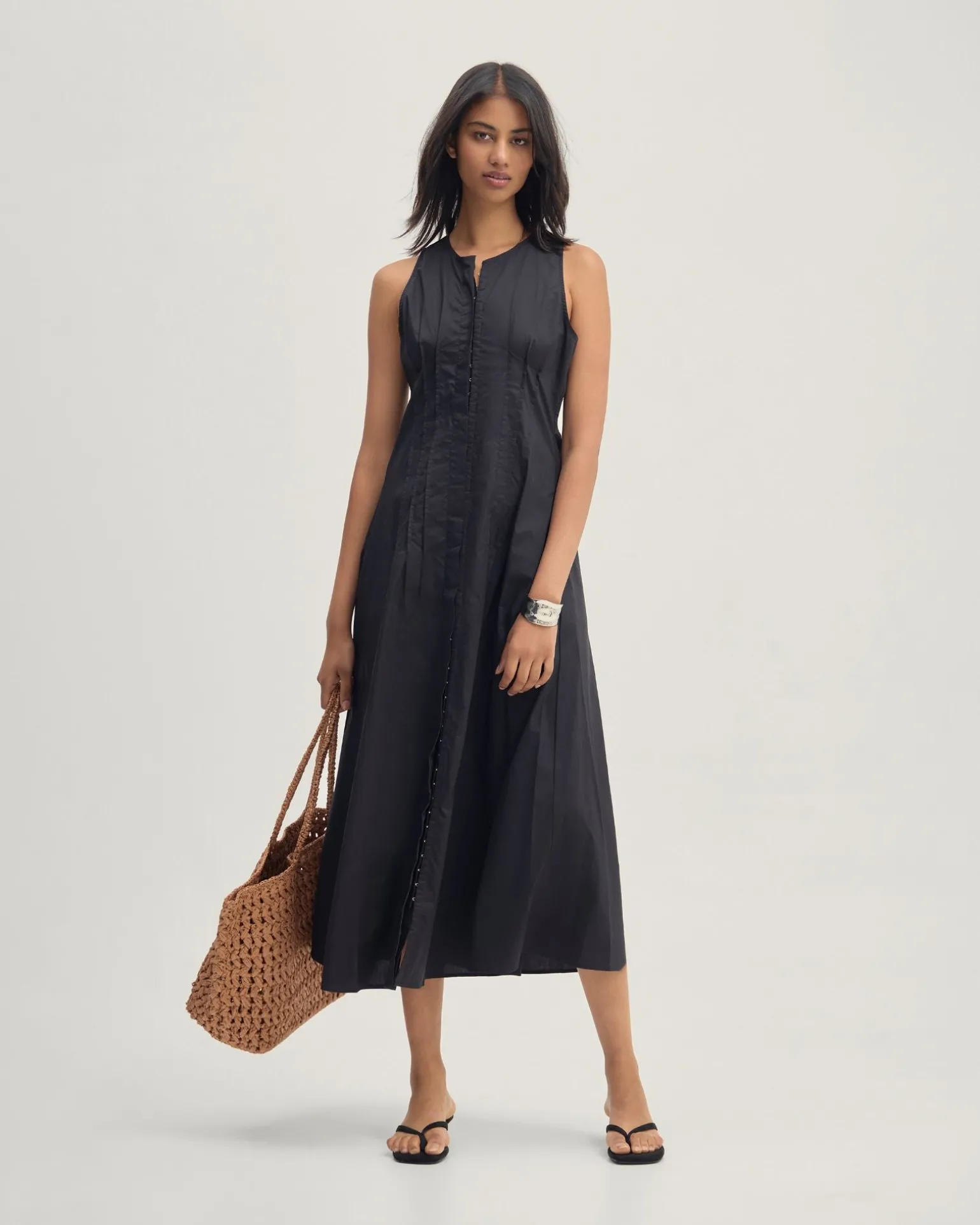 Sorrento Cotton Poplin Dress