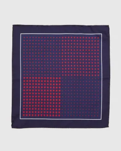 Spots Silk Pocket Square