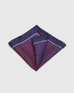 Spots Silk Pocket Square