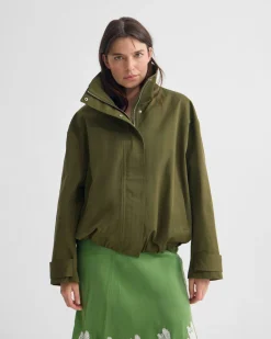 Stevie Cotton Bomber Jacket