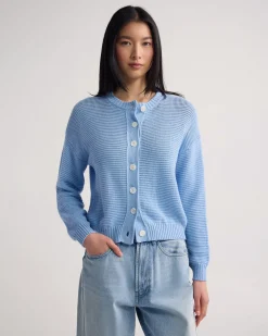 Stevie Cotton Knit Cardigan