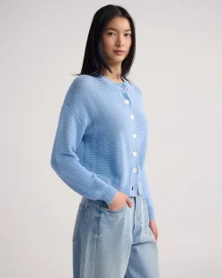 Stevie Cotton Knit Cardigan