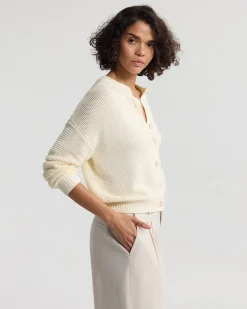 Stevie Cotton Knit Cardigan