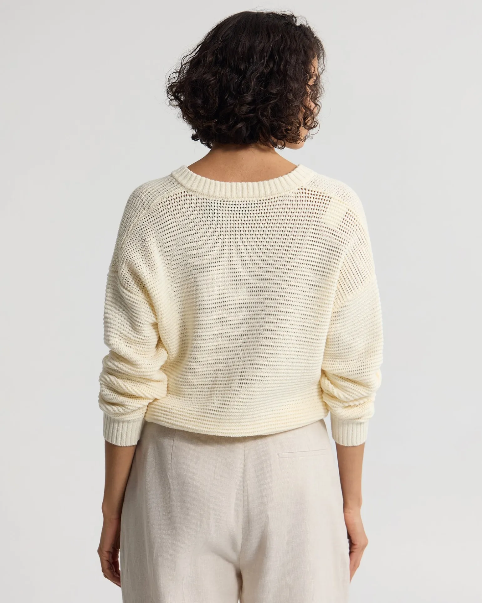 Stevie Cotton Knit Cardigan