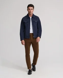 Suede Trucker Jacket