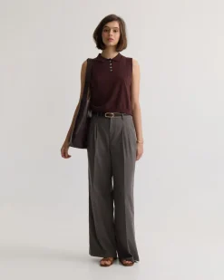 Suki Cashmere Blend Polo