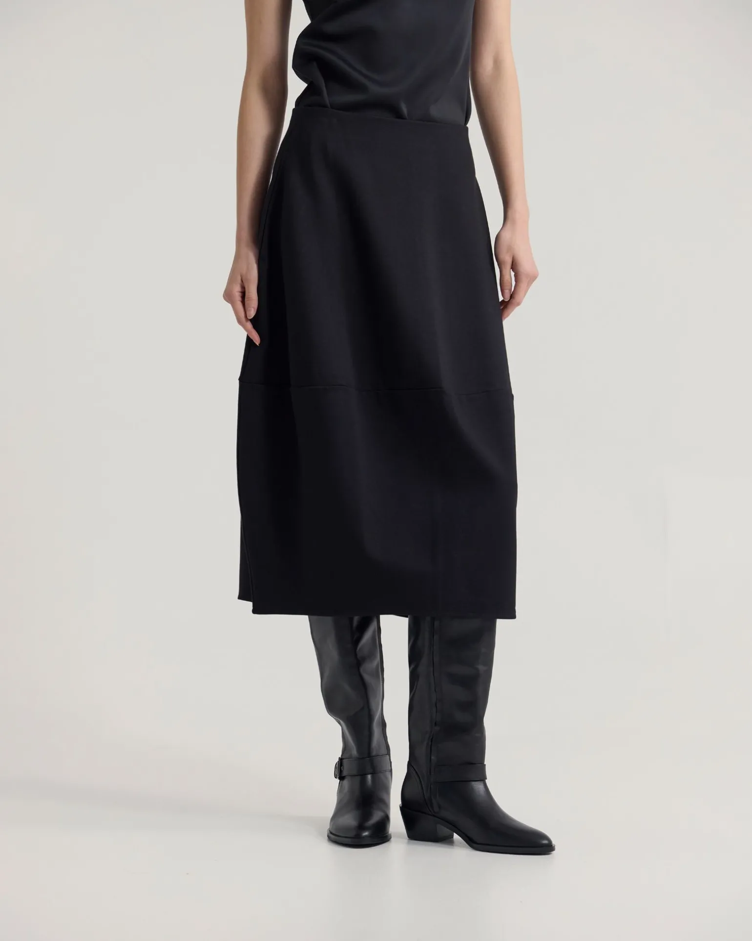 Sybil Stretch Knit Skirt
