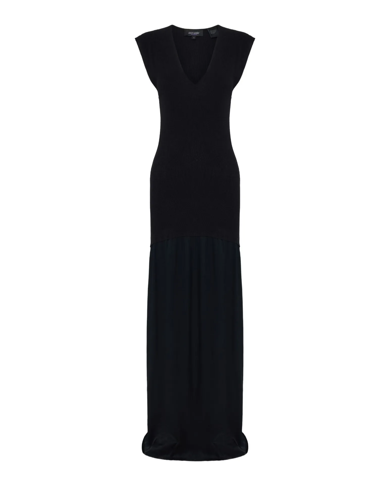 Sydney Knit Dress With Woven Skirt