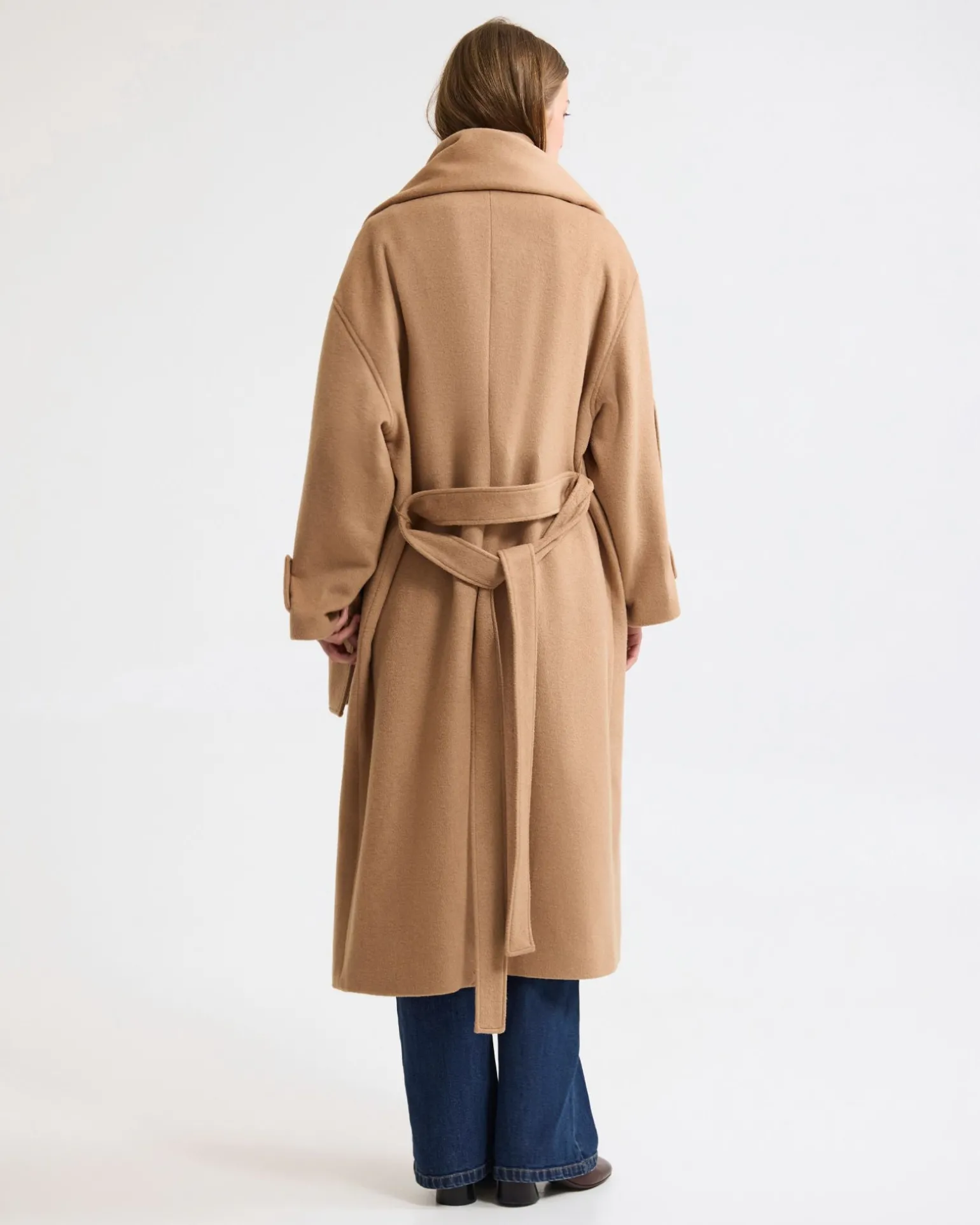 Talia Detachable Scarf Coat