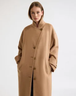 Talia Detachable Scarf Coat