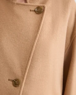 Talia Detachable Scarf Coat