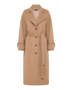 Talia Detachable Scarf Coat