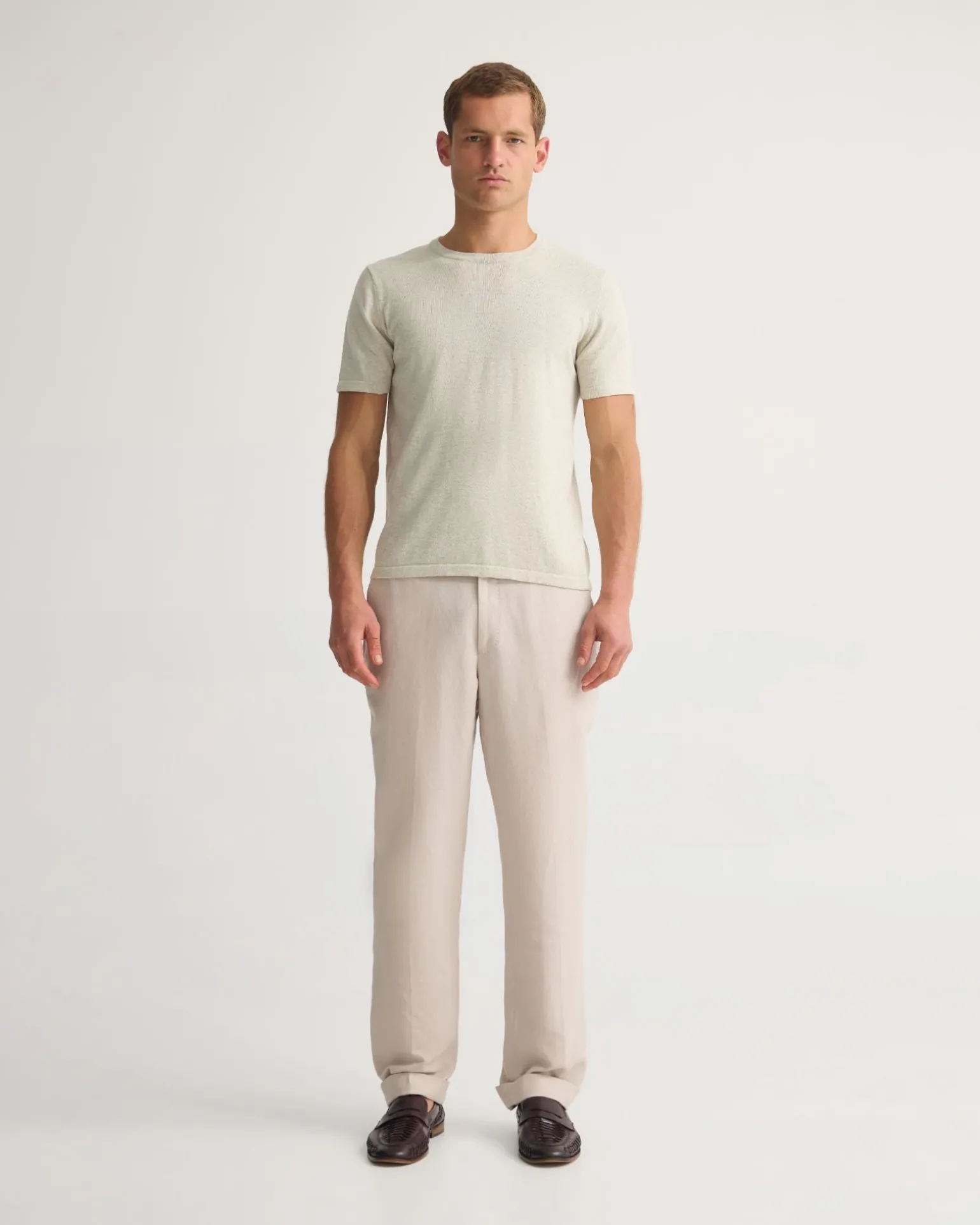 Theo Knitted T Shirt