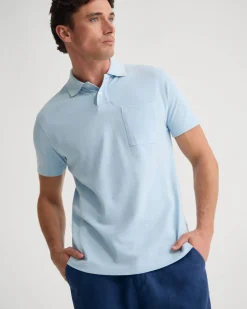 Theo Organic Cotton Pique Polo