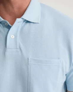 Theo Organic Cotton Pique Polo