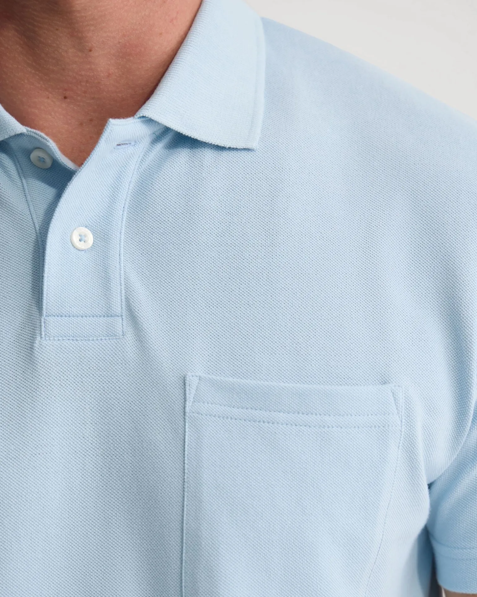 Theo Organic Cotton Pique Polo
