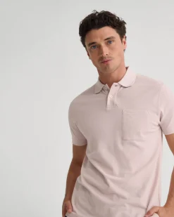 Theo Organic Cotton Pique Polo
