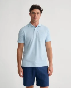 Theo Organic Cotton Pique Polo