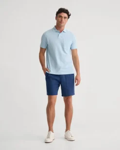 Theo Organic Cotton Pique Polo