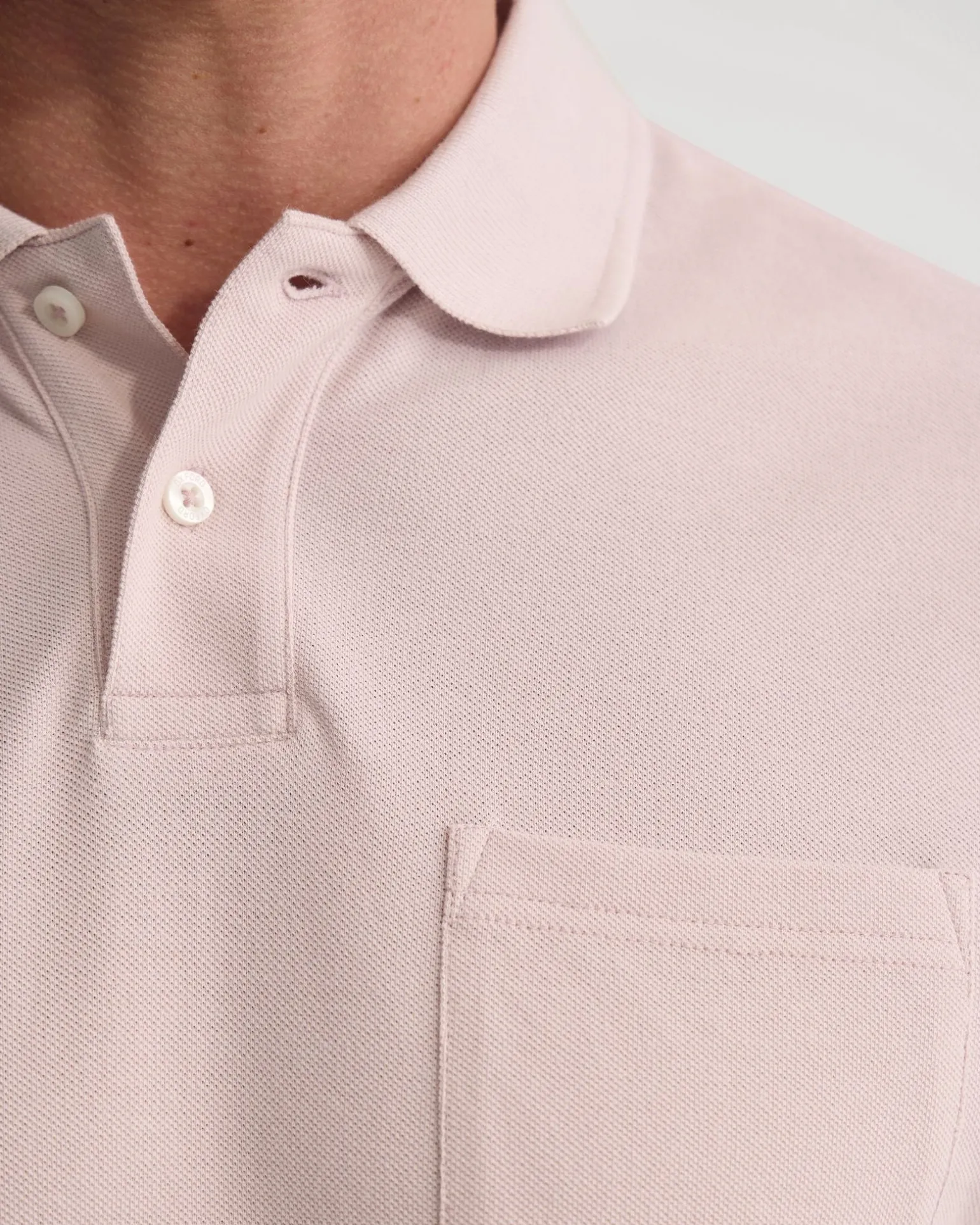 Theo Organic Cotton Pique Polo