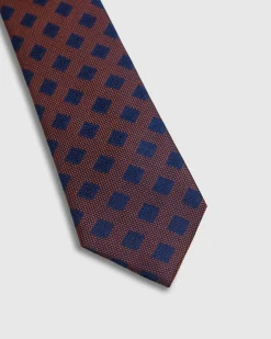 Thiago Squares 7Cm Silk Tie