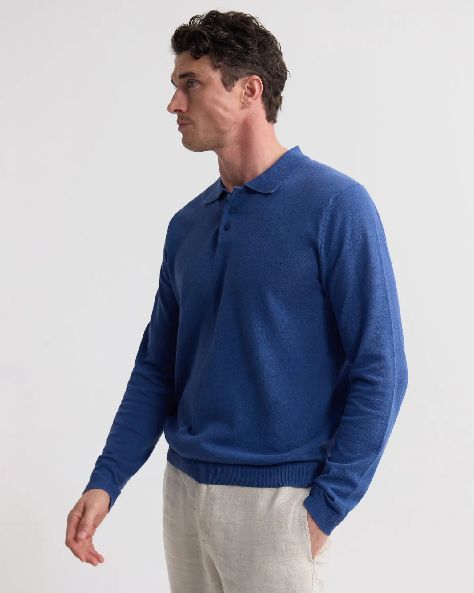 Thomas Linen Blend Polo