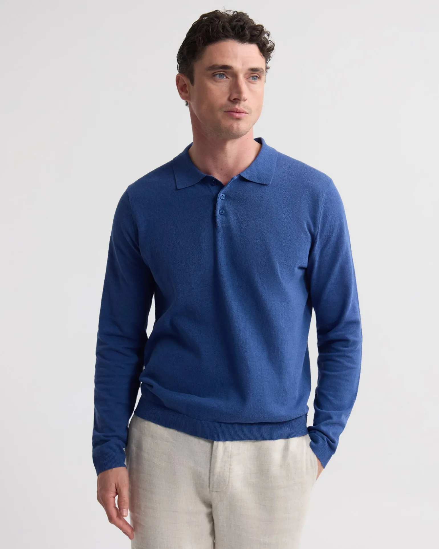 Thomas Linen Blend Polo