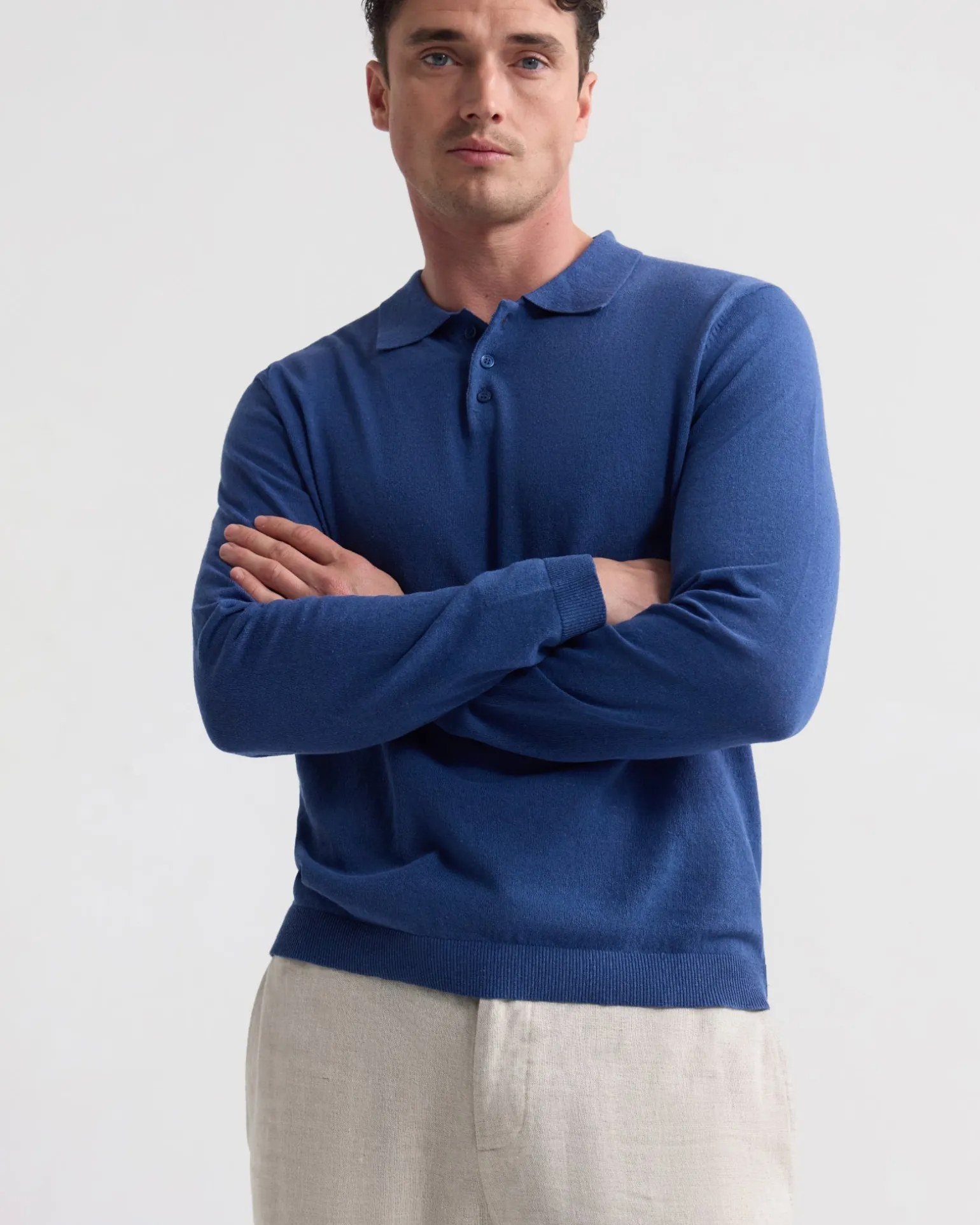 Thomas Linen Blend Polo