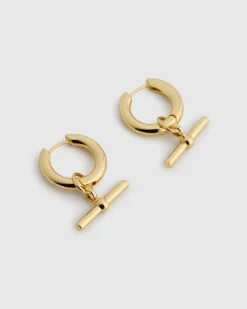 Tiera T-Bar Earrings