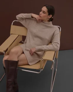 Tilda Knitted Wool Mini Dress