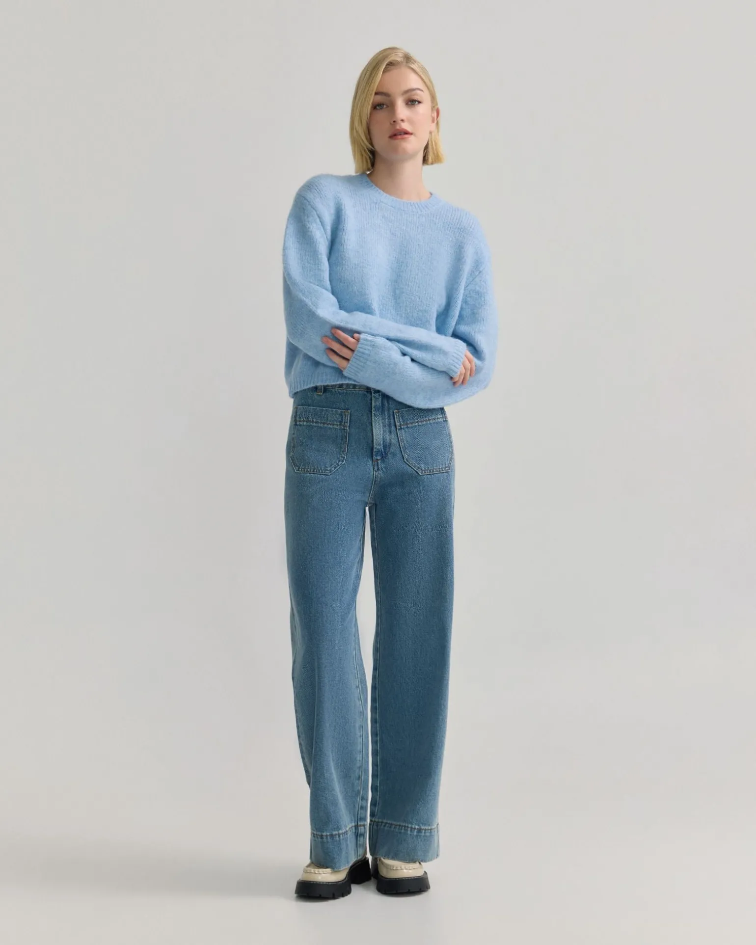 Totty Soft Yarn Crew Neck