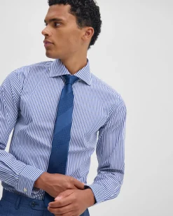 Trafalgar Slim Fit Stripe Shirt