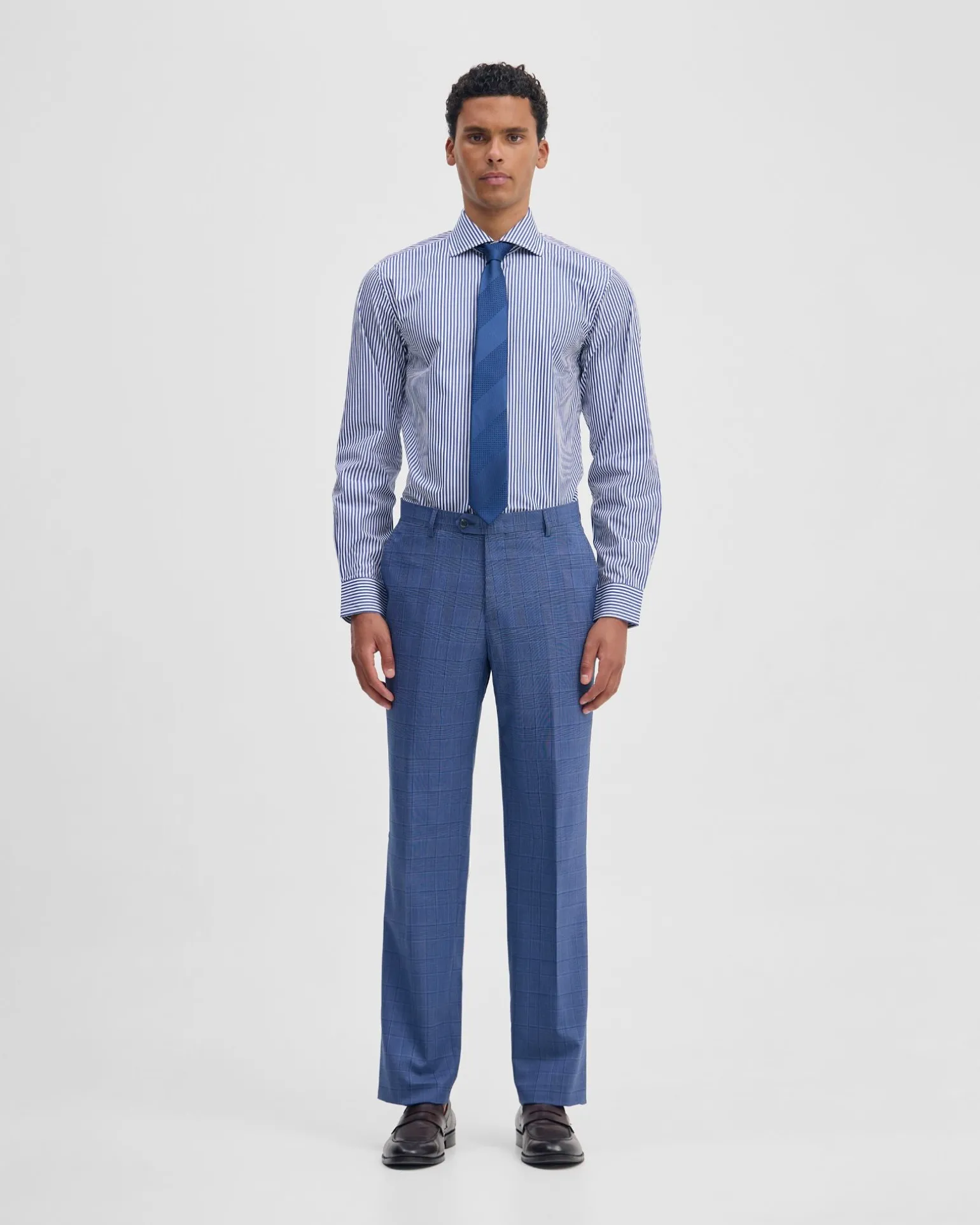 Trafalgar Slim Fit Stripe Shirt
