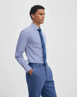 Trafalgar Slim Fit Stripe Shirt