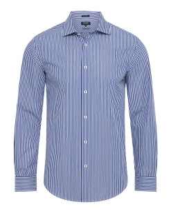 Trafalgar Slim Fit Stripe Shirt
