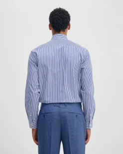 Trafalgar Slim Fit Stripe Shirt
