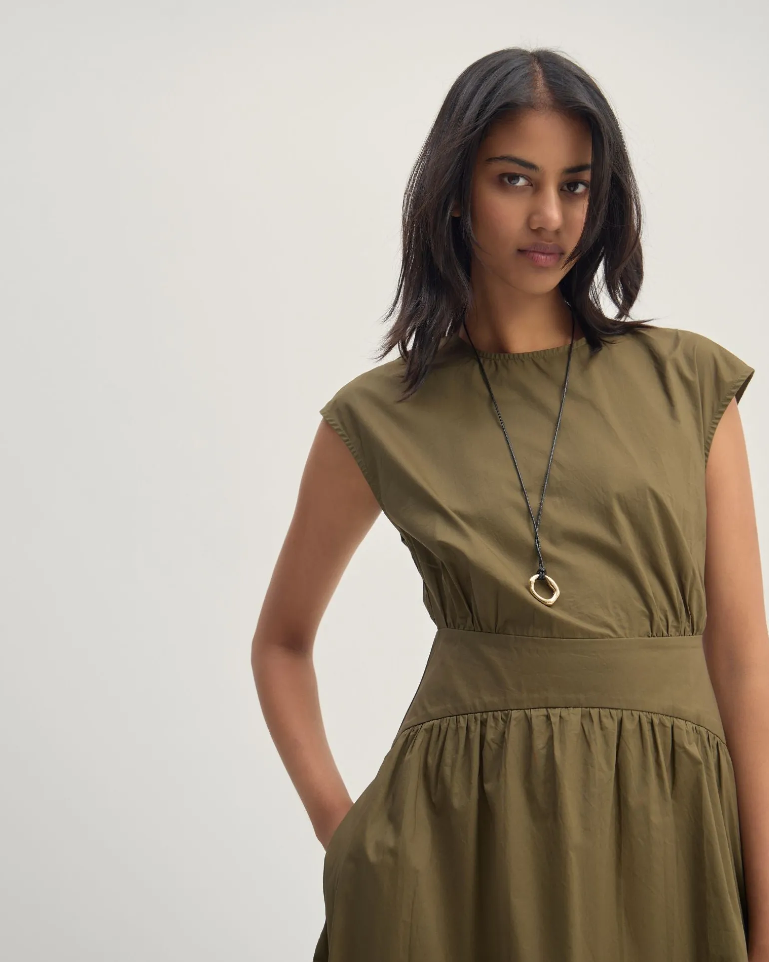 Tropea Poplin Dress